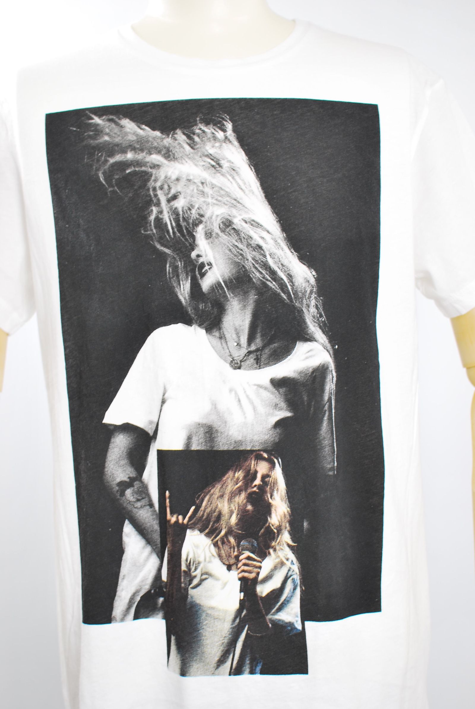 10BPTF02 /PATCH TSHIRT /日本未発売 /ロックガールTシャツ/アーティスト着用ブランド /