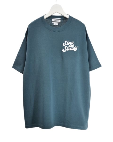 【3D刺繍】LANDER BLUE オリジナル / 刺繍Tシャツ / 高品質な厚手Tシャツ / 9オンス / ビックシルエット / ヘビーウェイトTシャツ / ヘビーオンスTシャツ