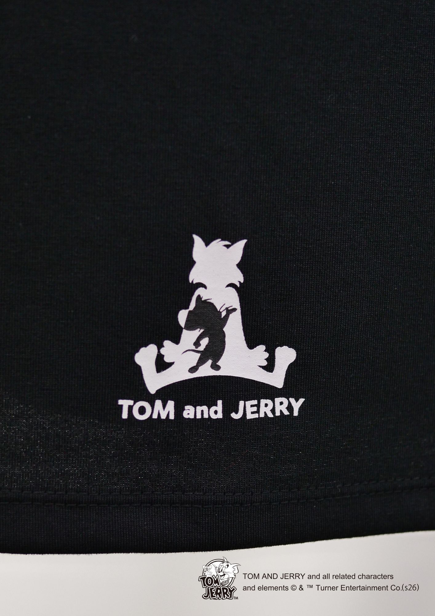 【TOM&JERRY×TRIPPY MIKIO ART】 TR-156 / 3DTシャツ / BLACK / ロンT / ユニセックス
