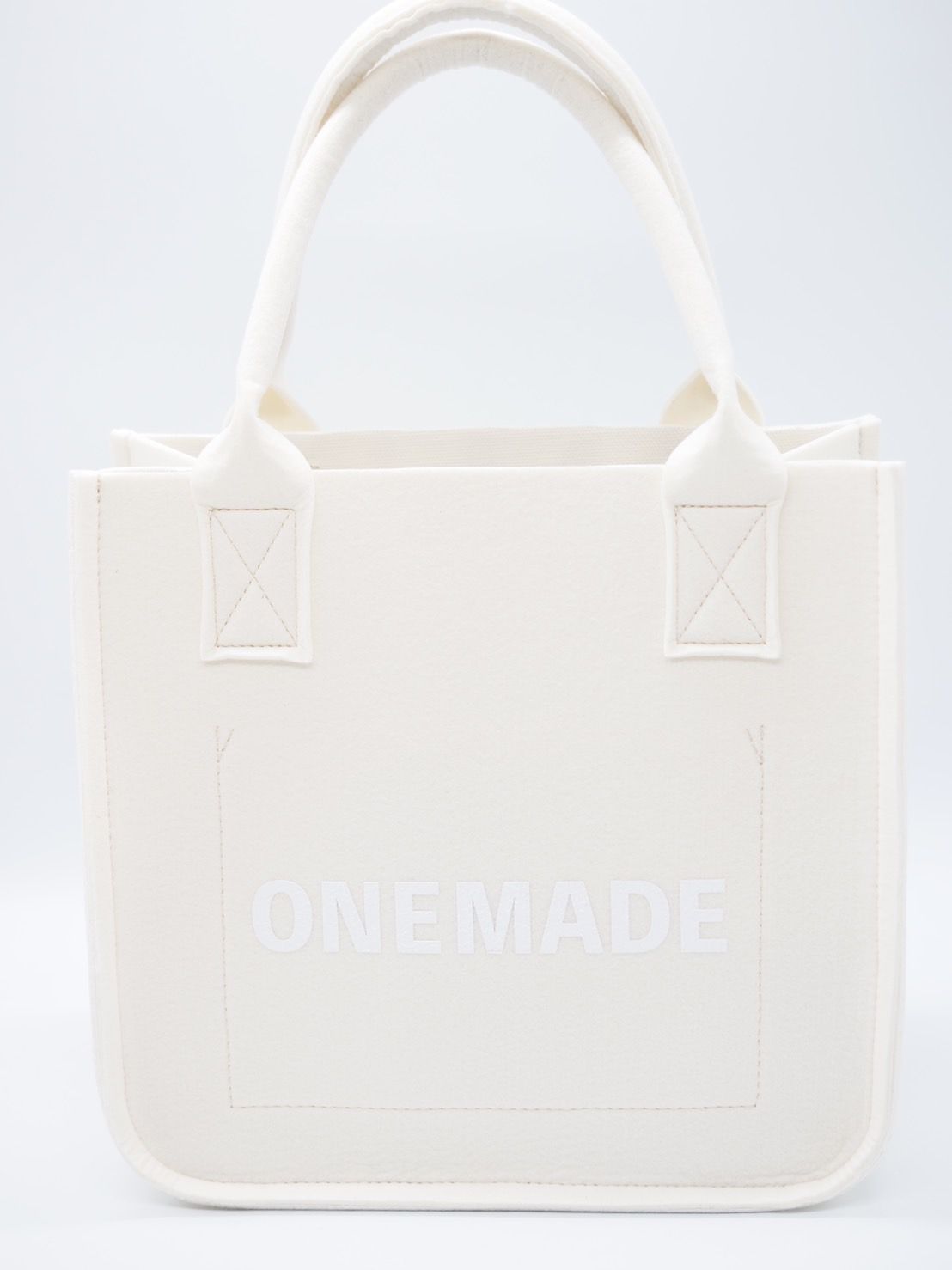 ONB-001S /  FELT MINI TOTO BAG /  SWAROVSKI / スワロフスキー / トートバッグ / ハンドメイド / MADE IN JAPAN
