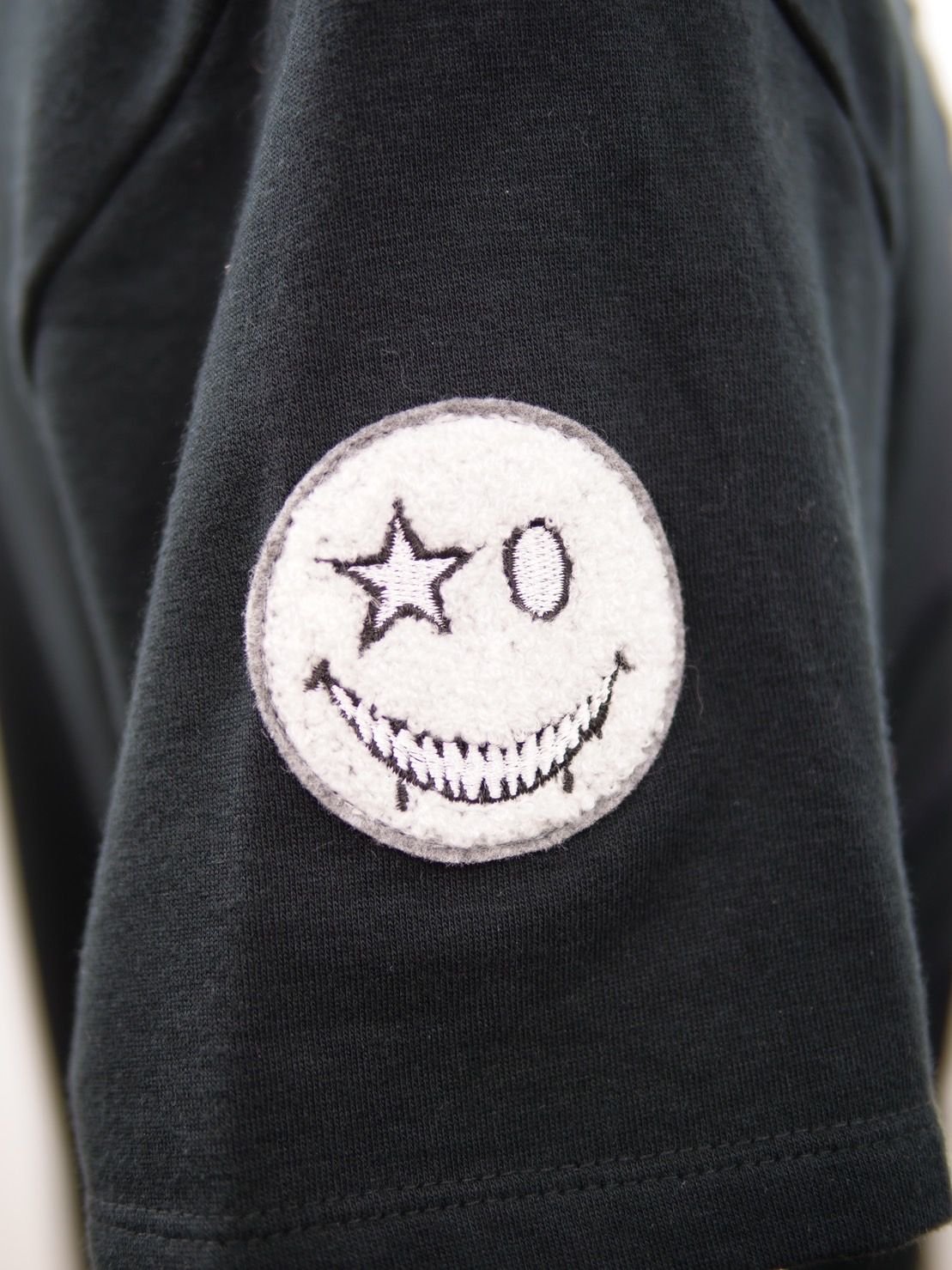 【パッチワークで表現】 Art Tシャツ / BLACK / ハンドメイド / アートTシャツ