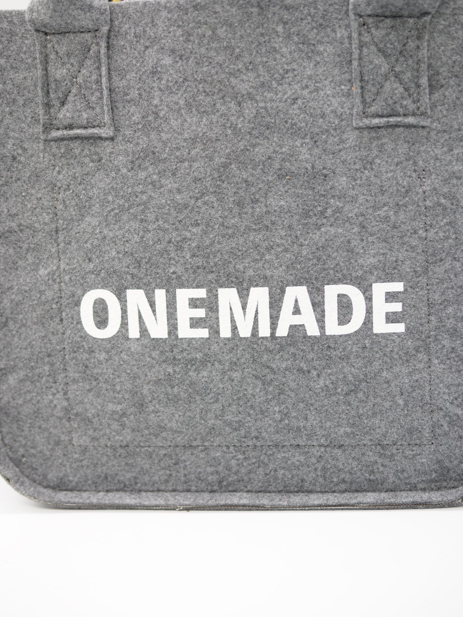 ONB-005W  / FELT MINI TOTO BAG / トートバッグ / ハンドメイド / MADE IN JAPAN