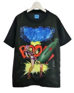 【3DアートTシャツ】 MX-1413 BOOMS/  アートブランド / Art Tシャツ / WHITE / トロンプルイユファッション /ユニセックス