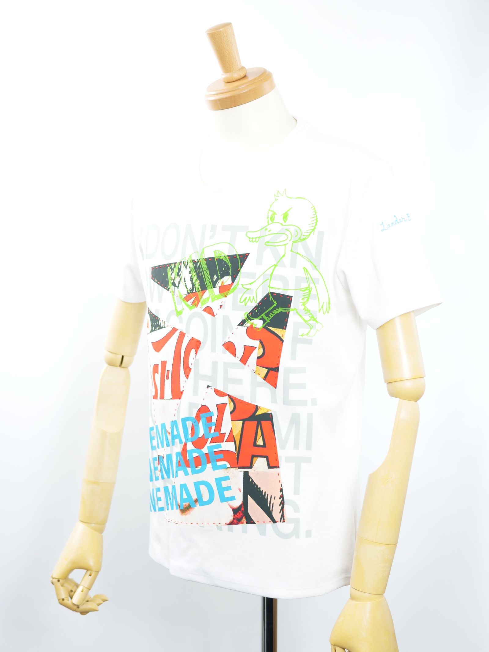 ONEMADE×LANDERBLUE「別注」ONE-836 / Tシャツ / HAND MADE / MAXSIX /MIKIO SUZUKI
