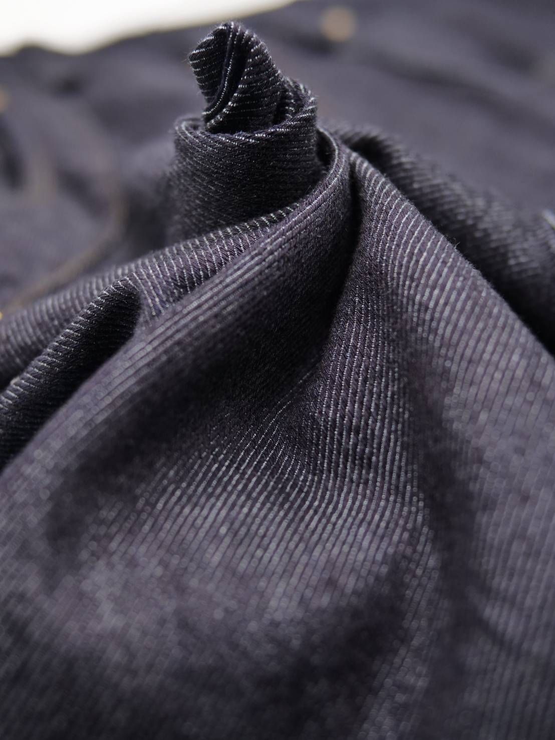 【バレルレッグデニム】 INDIGO / ワイドパンツ / デニムパンツ