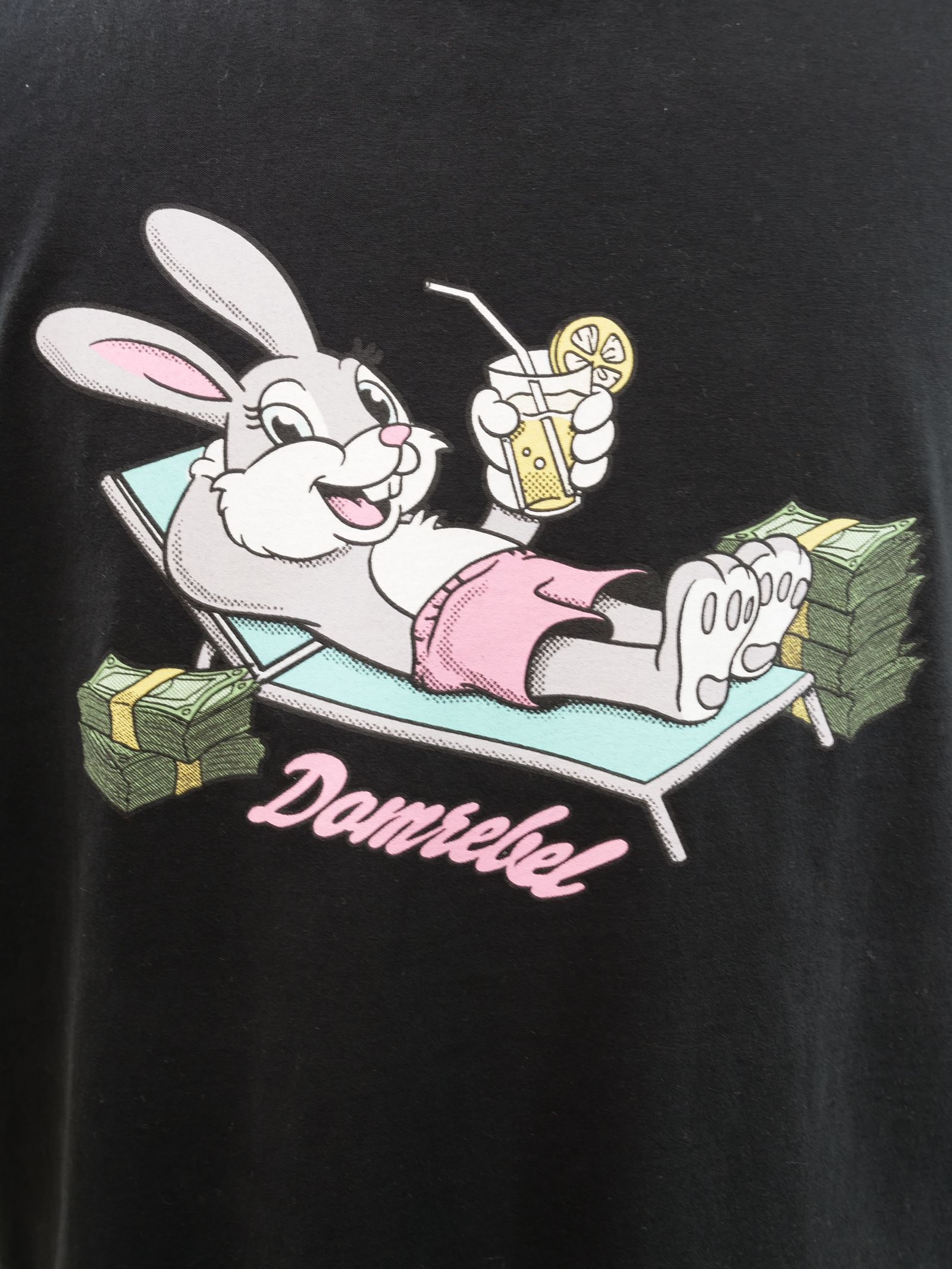 BUCKS BOX T / BLACK / 黒色 / オーバーサイズ  / USA産コットン / ヘビーオンス /厚手