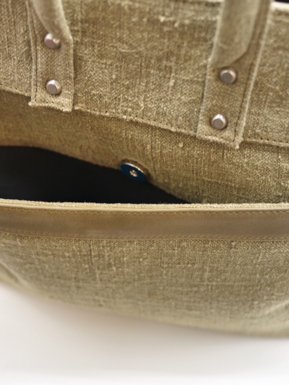 【M.U.L/ エムユーエル】Vintage Remake Fabric  / フランス軍テント生地 / リメイクバック / Mサイズ / 日本製 / Made in Japan /トートBag / メンズ レディース 兼用 UNISEX