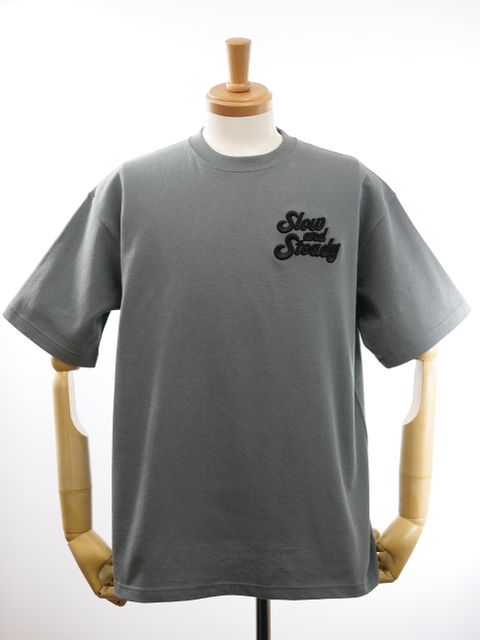 【3D刺繍】LANDER BLUE オリジナル / 刺繍Tシャツ / 高品質な厚手Tシャツ / 9オンス / ビックシルエット / ヘビーウェイトTシャツ / ヘビーオンスTシャツ