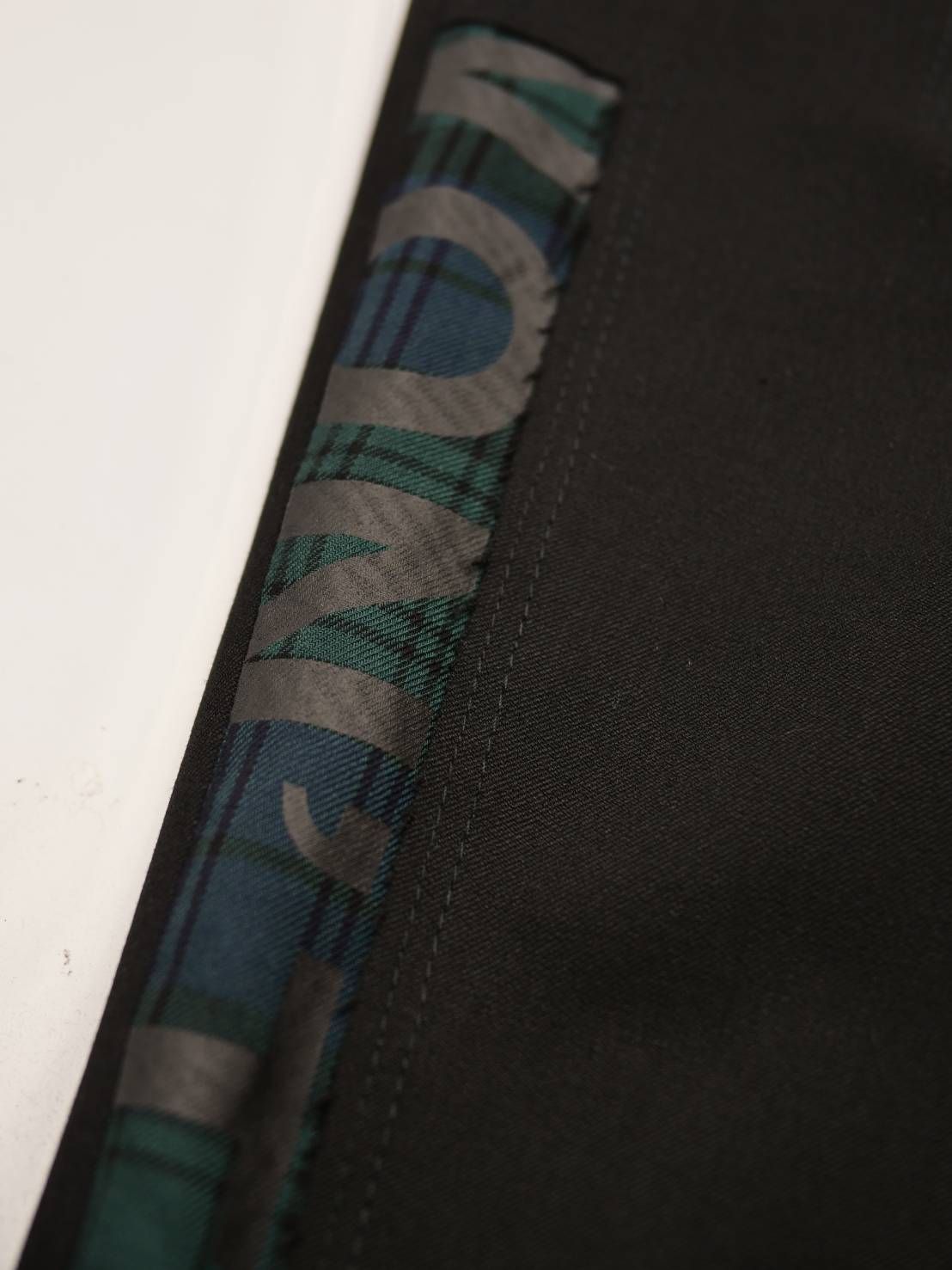 【大人はアートで差別化を】スラックス / 1タック / パッチワーク / ハンドメイド