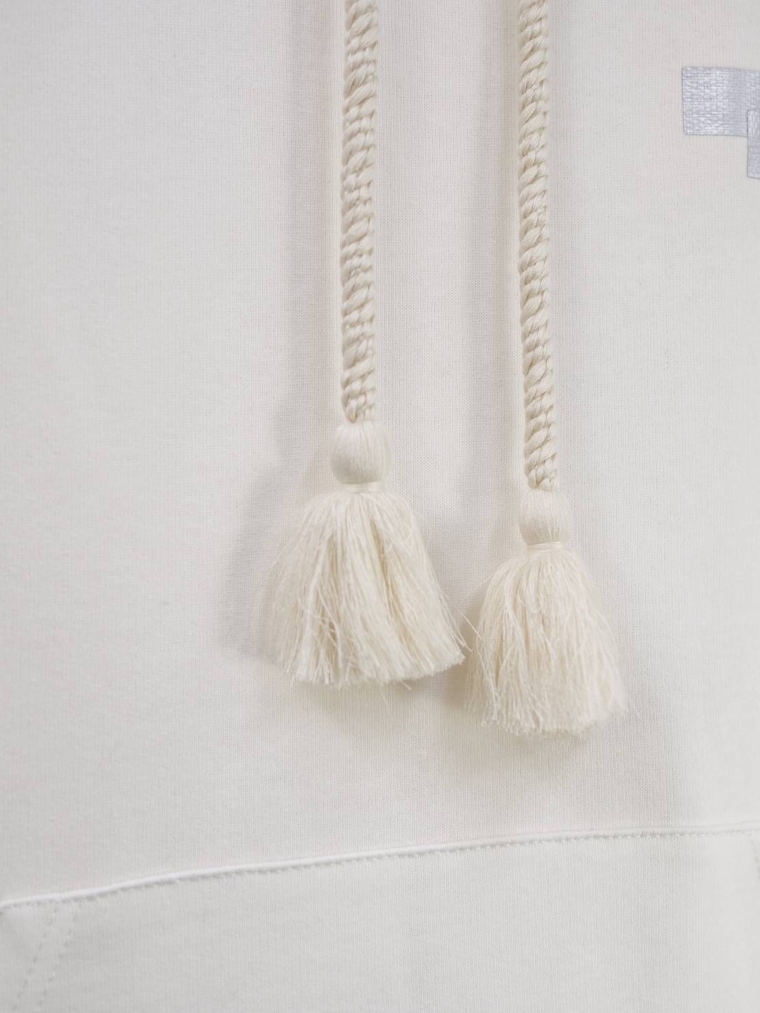 【アートパーカー】 AHOX W111  NAVAJO /イタリアブランド / オーバーサイズパーカー / ユニセックス / WHITE / イタリア製  / 高品質 / コットン100％