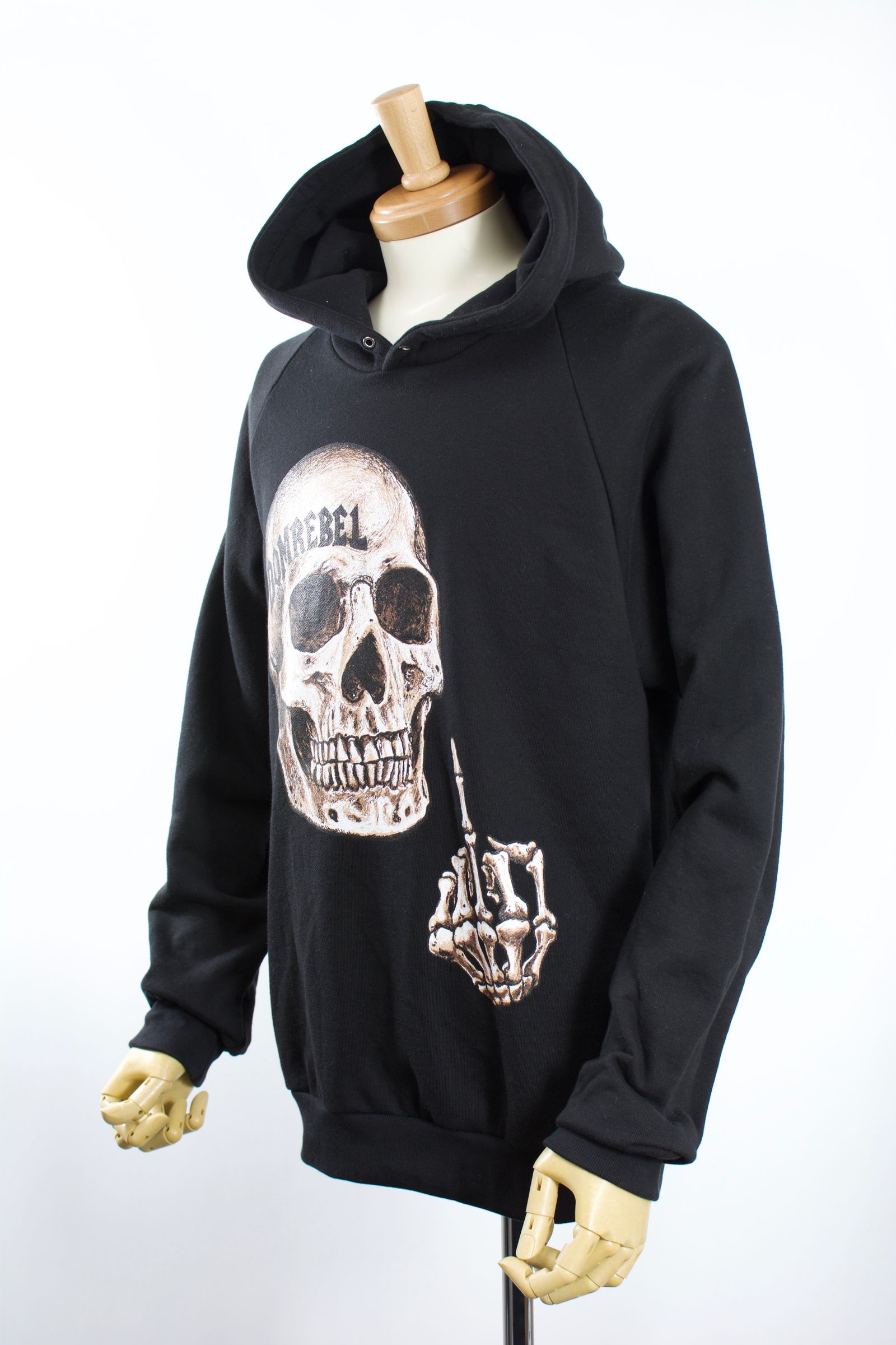 FLIP PULLOVER / BLACK / プルオーバー/ パーカー / カナダ発 / USA産コットン /日本未発売