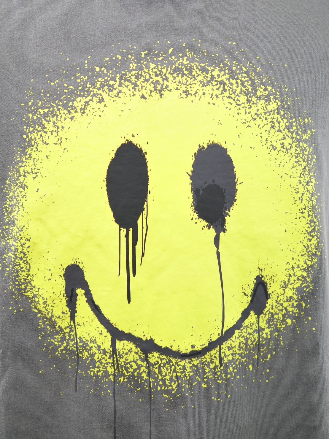 【maxsix x Trick Or Chic】 オーバーサイズTシャツ / ビンテージグレイ / アートTシャツ / オールジェンダー / ユニセックス /