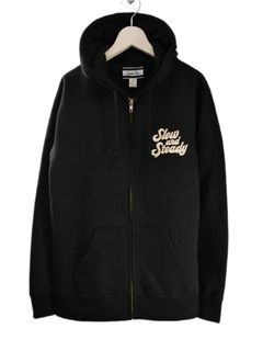 【オリジナル商品 】ヘビーオンス / 裏起毛ジップパーカー / 立体刺繍 / 12オンス /  コットン100％