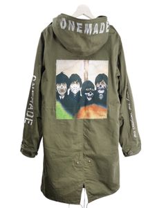 【世界で一枚だけ】別注 モッズコート / ヴィンテージカーキ / ハンドメイド / アートブランド / UNISEX /  UKロックファッション