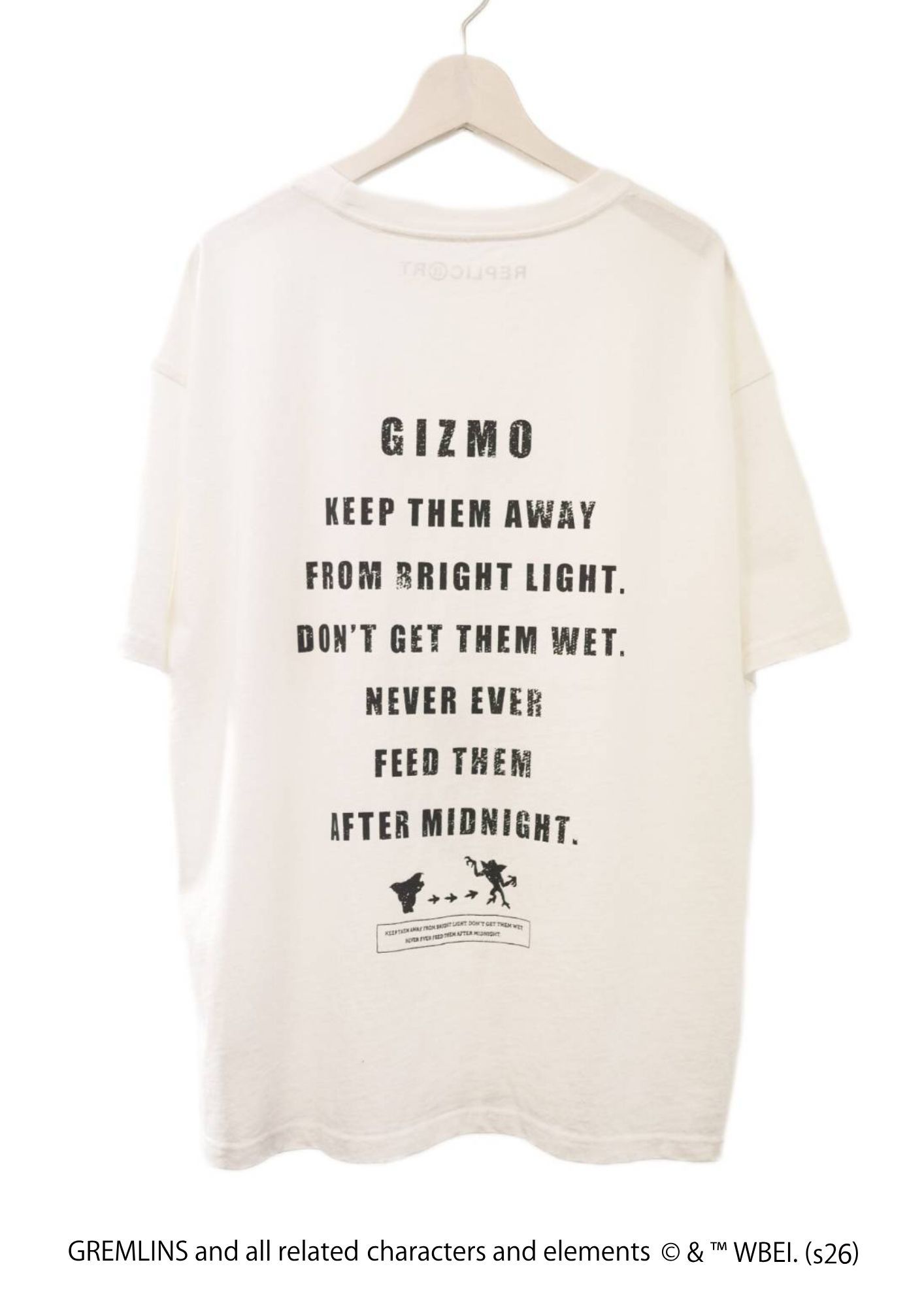 【グレムリンズ】  RP-GL-001 / GREMLINS  Tシャツ /  WHITE / ユニセックス