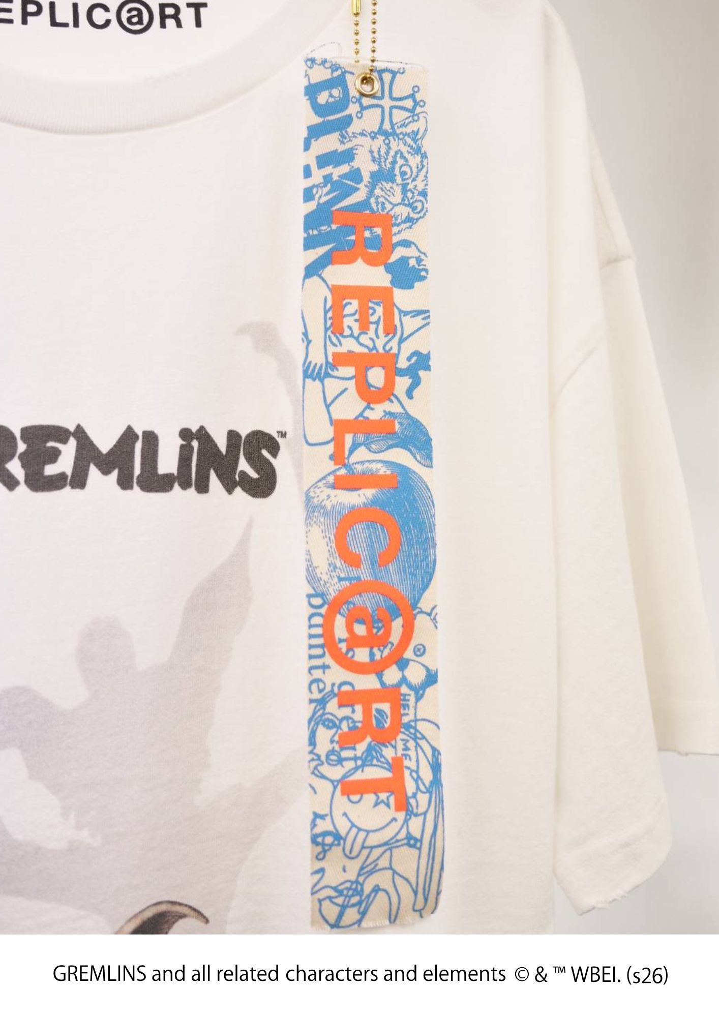 【グレムリンズ】  RP-GL-001 / GREMLINS  Tシャツ /  WHITE / ユニセックス