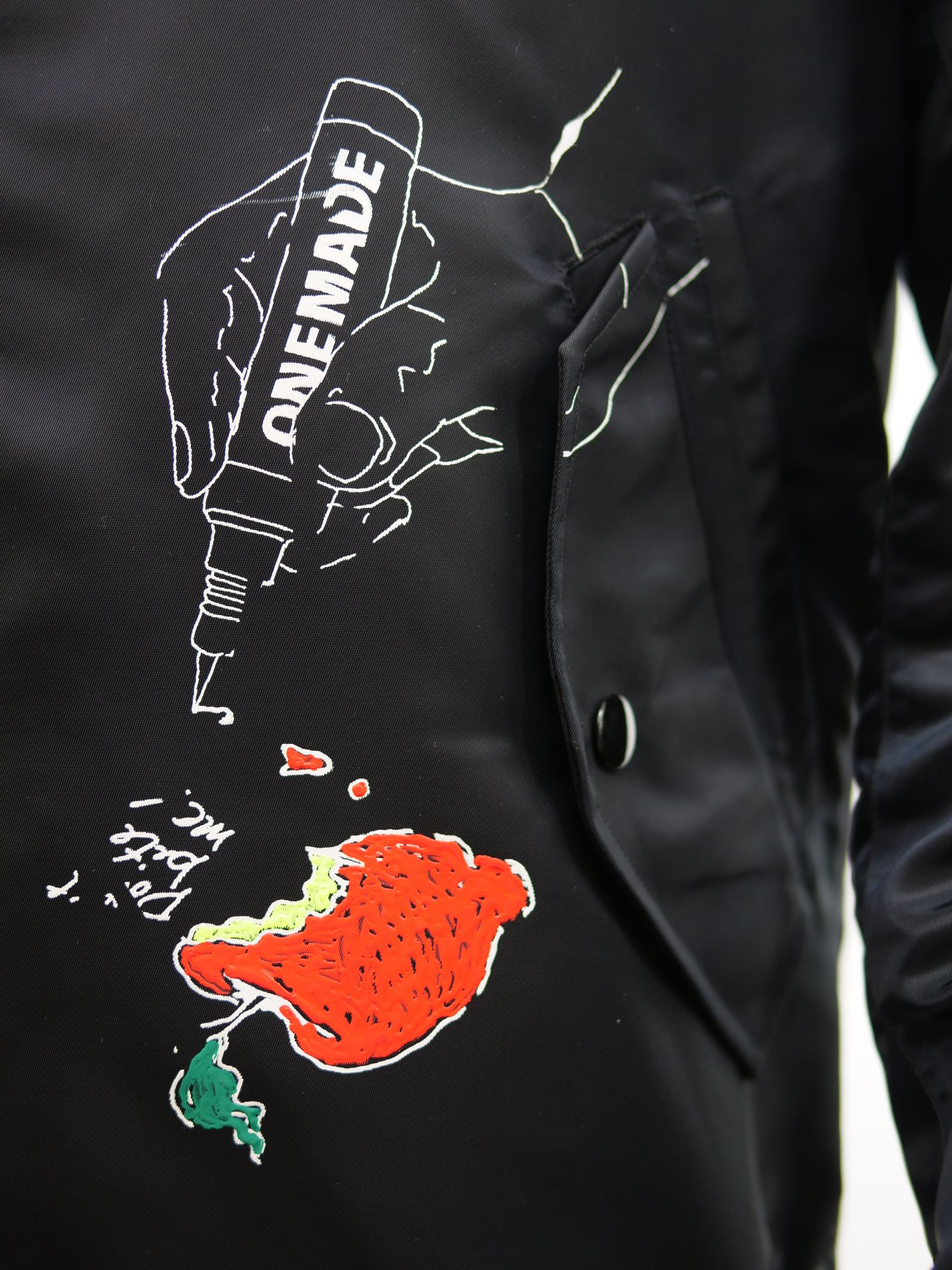 ONEMADE / LANDERBLUE別注 / 48サイズ(M〜L) / MA1 /リバーシブル / ハンドメイド/ MADE IN JAPAN