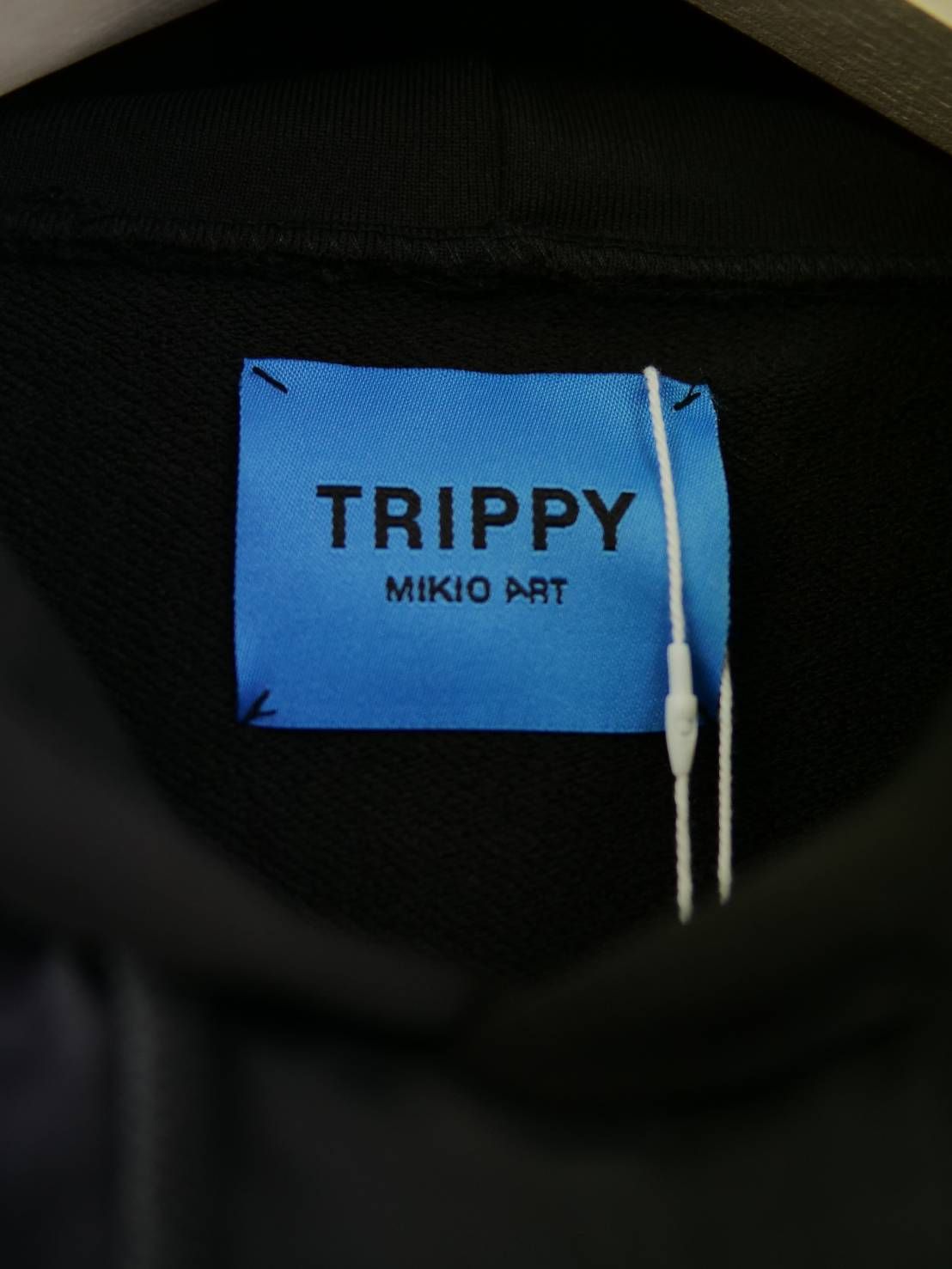 【3Dハローキティデザイン】TR-122 アートパーカー / サンリオ / BLACK / ユニセックス