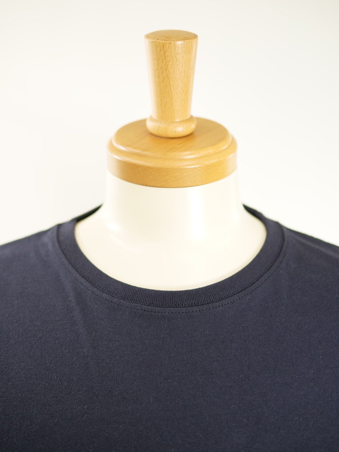 【3D刺繍】LANDER BLUE オリジナル / NAVY / ネイビー / ニコちゃん刺繍 / ビックシルエット / 1ポケTシャツ