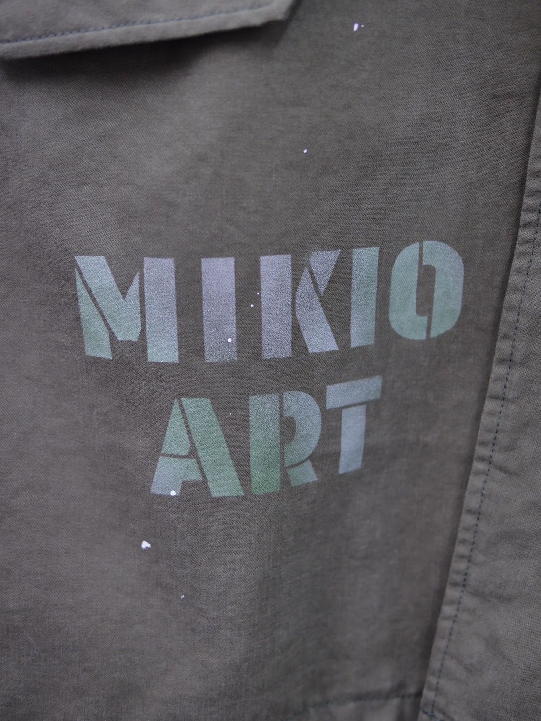 【世界で一枚だけ】別注 モッズコート / マリリンモンロー / ヴィンテージカーキ / ハンドメイド / アートブランド / UNISEX /PARKA SHELL M-1951 / M-51