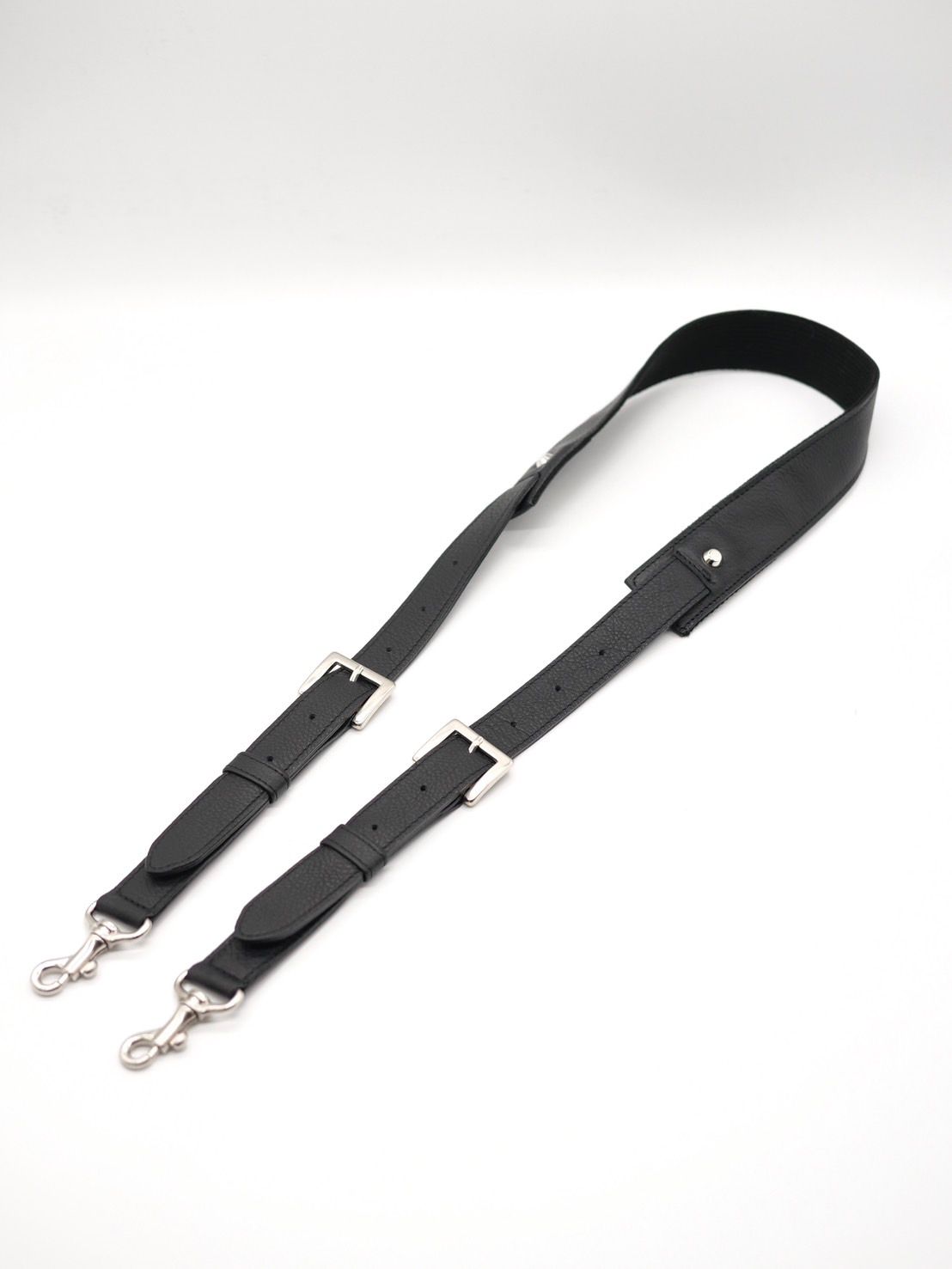 【M.U.L/ エムユーエル】本革（レザー） ブラック / ヘルメットバック / 日本製 / Made in Japan / 2way Bag / ショルダートートBag / メンズ レディース 兼用 UNISEX