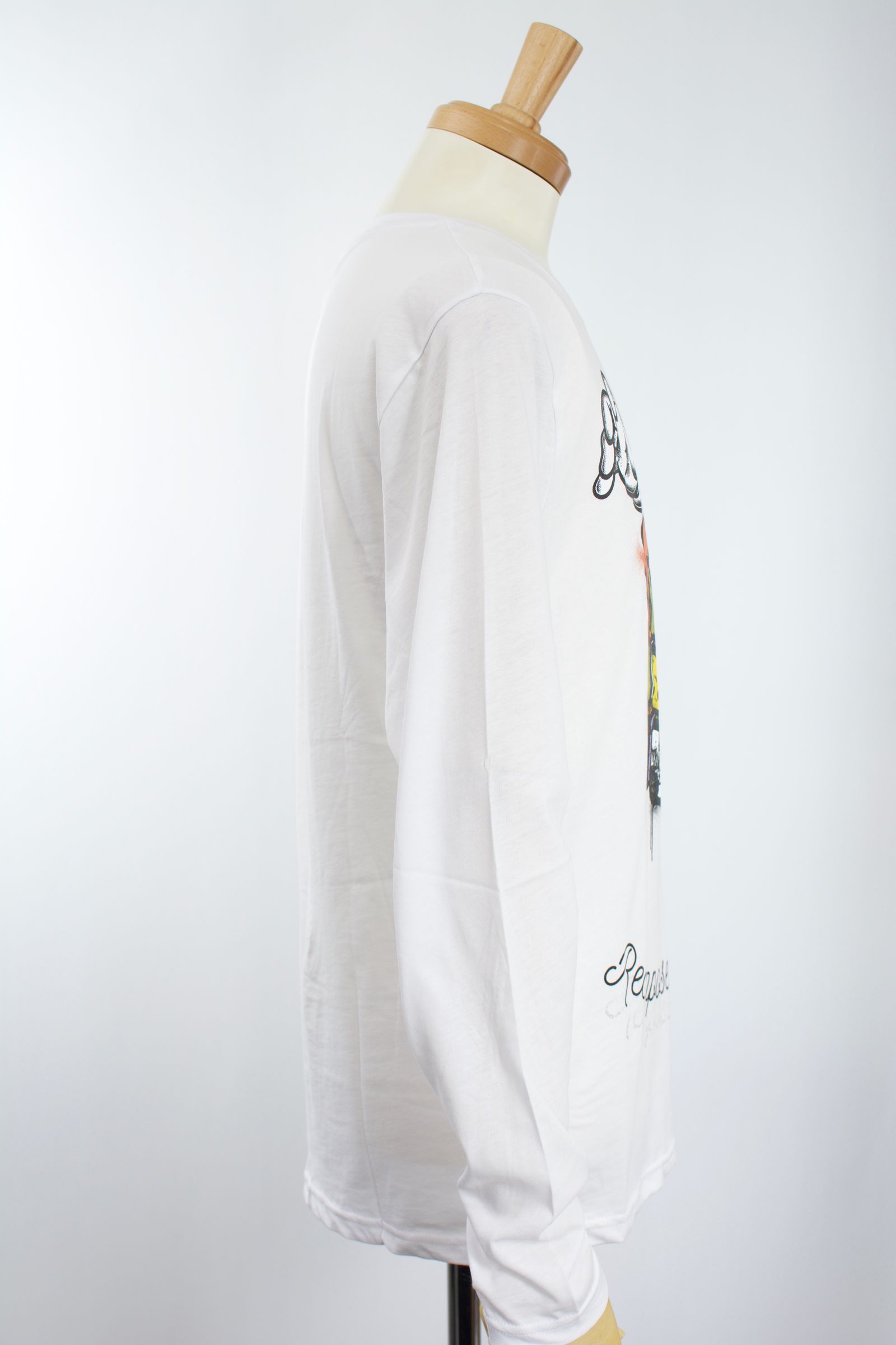 TR166MLS / RECOMPSE / WHITE / グラフィティーTシャツ / アート / MADE IN ITALY