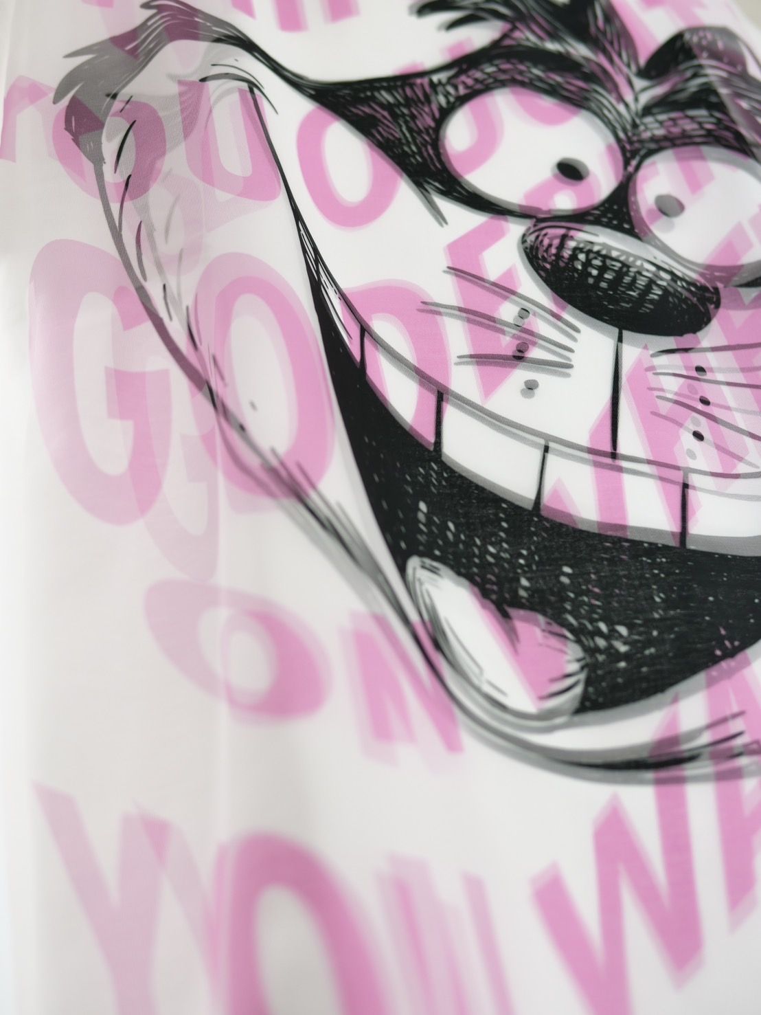 【Disney × maxsix】 3D Art Tシャツ / 3D Alice in Wonderland / 不思議の国のアリス / CHESHIRE CAT / チシャ猫
