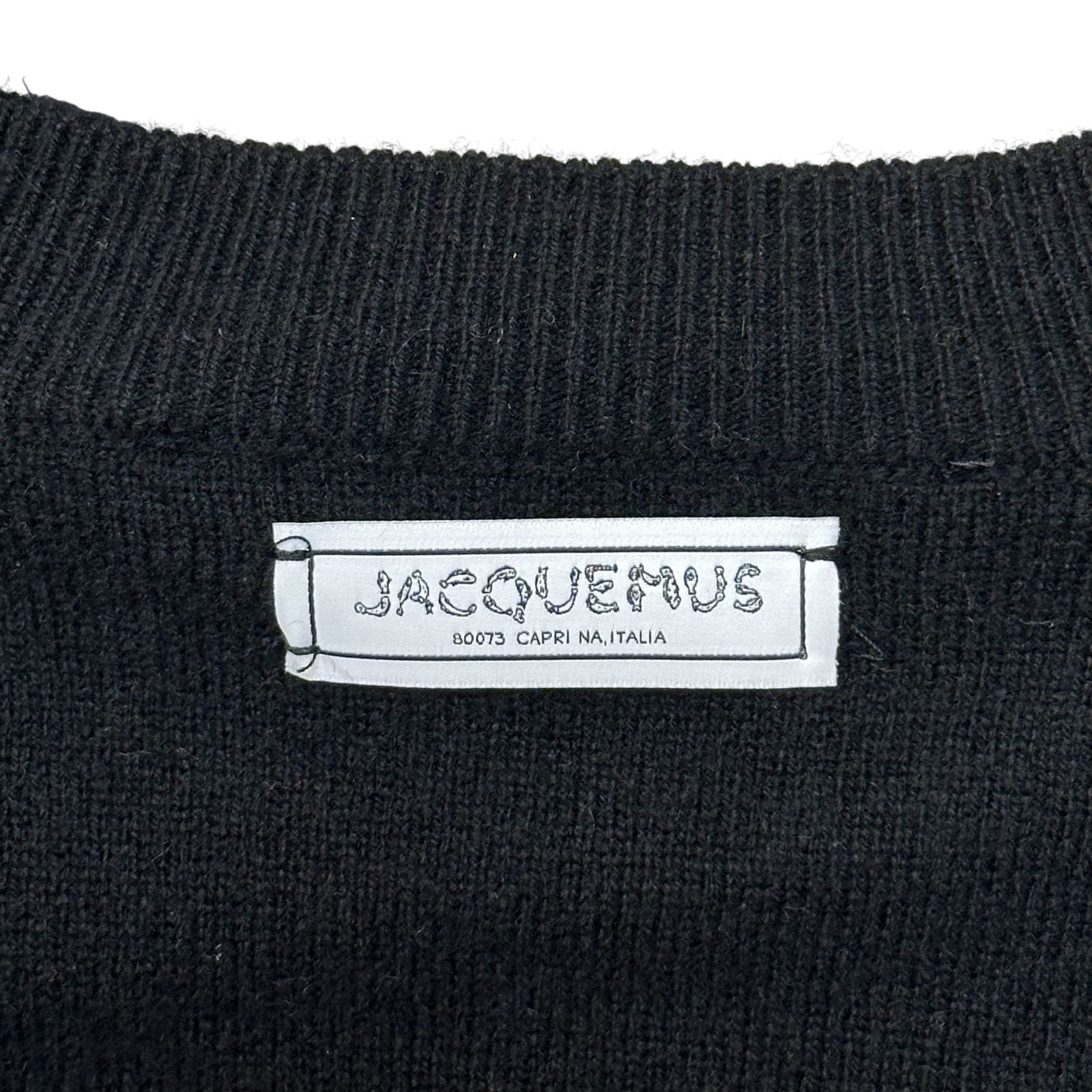 The Soglia knit ソリアニット / カシミアニット / ブラック / 24AW