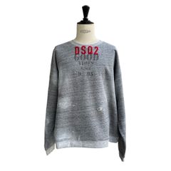 DSQ2 Relax Fit Crewneck Sweatshirt / スウェットシャツ / グレー / 24AW NEW