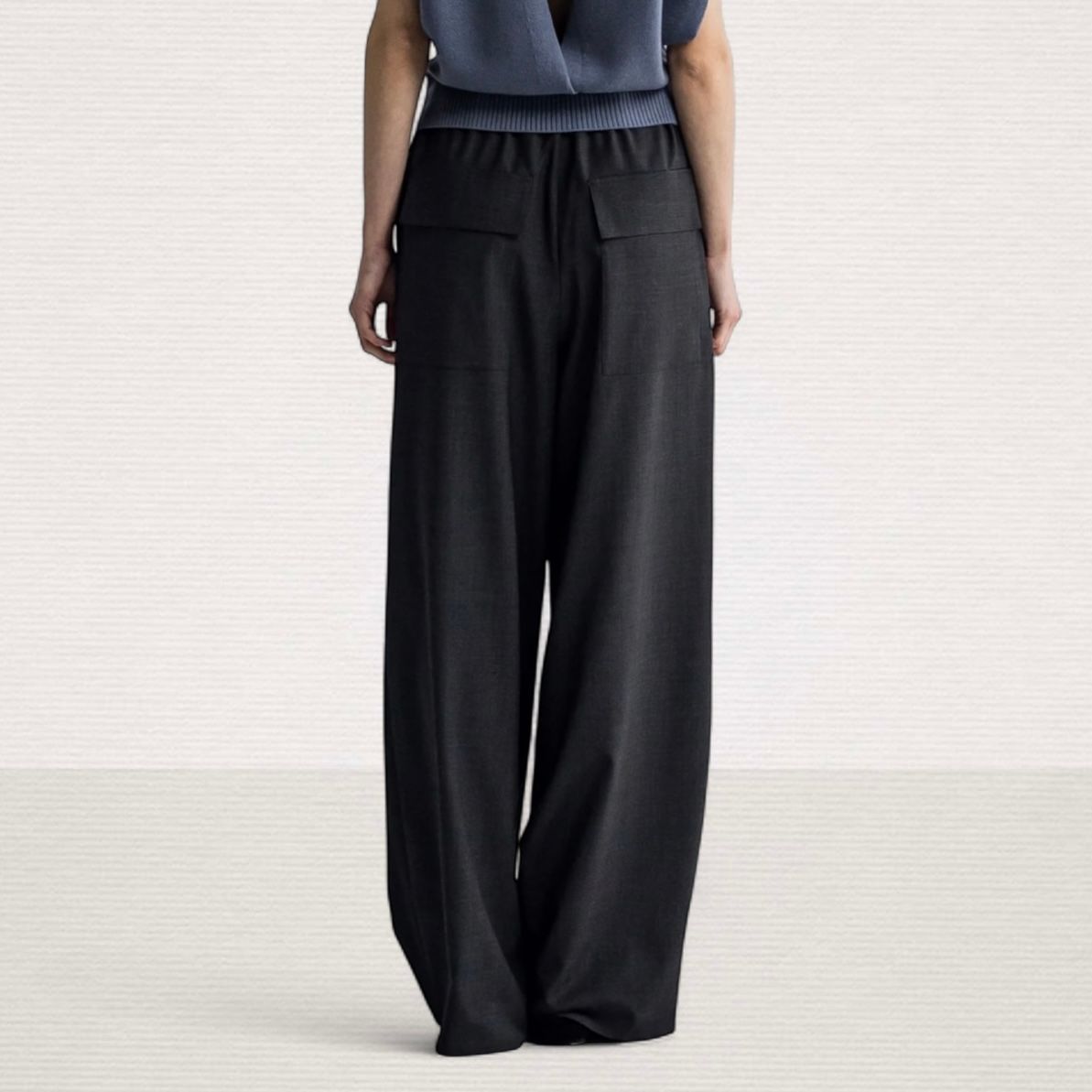 Easy Wide Leg Pants / パンツ / ブラック / 2025aw new
