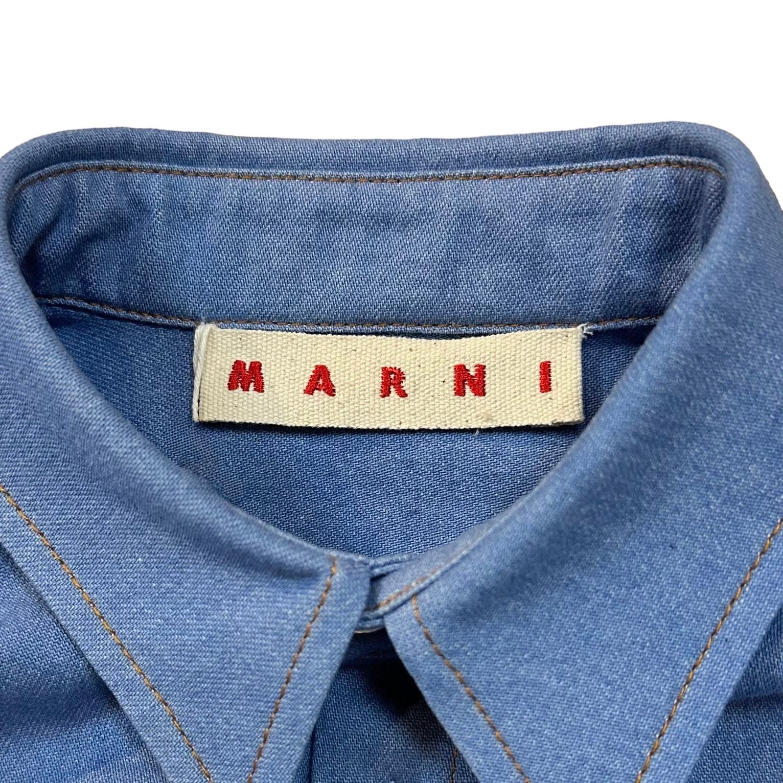 MARNI - マルニメンディング/サックスブルー/デニムシャツ/メンズ 