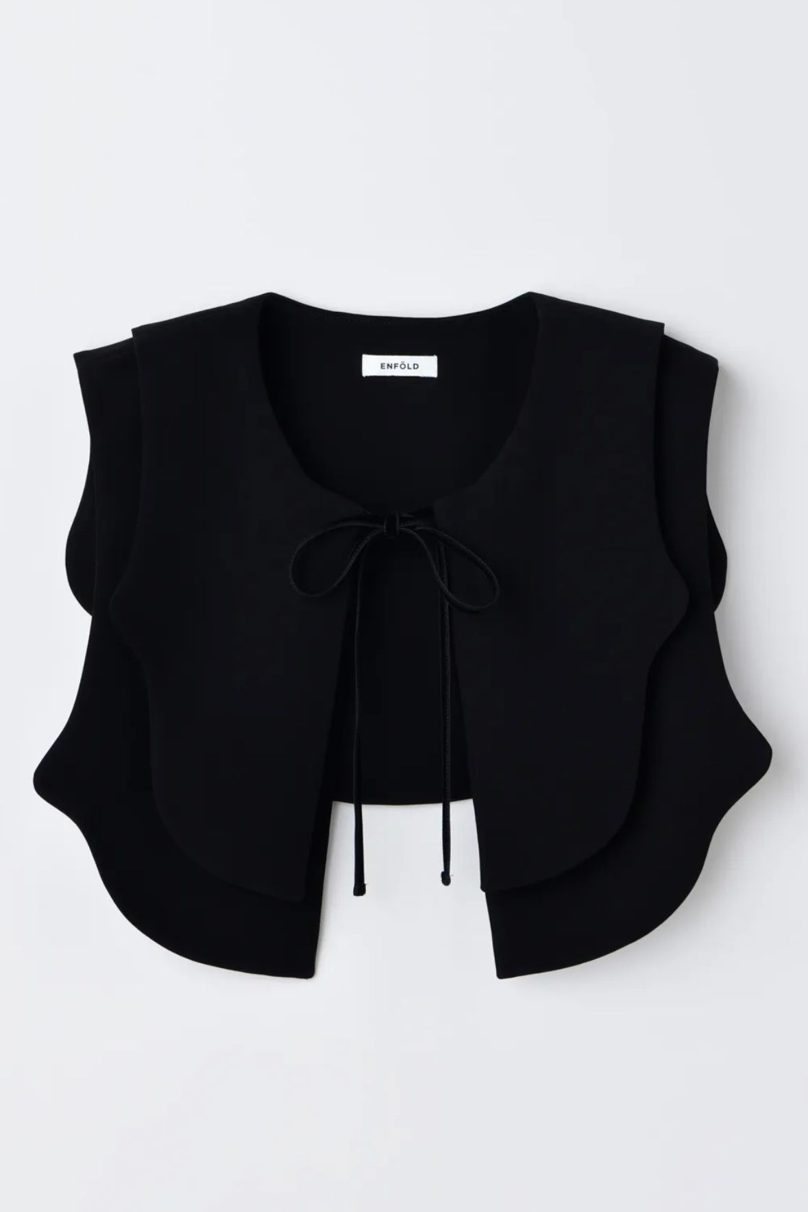 PLATE PARTS/付け衿/ブラック  2026SS new