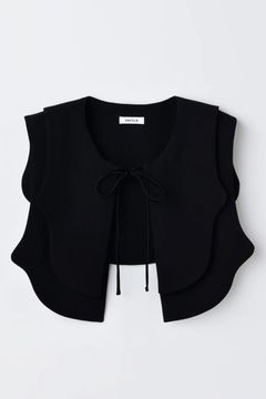 PLATE PARTS/付け衿/ブラック  2026SS new