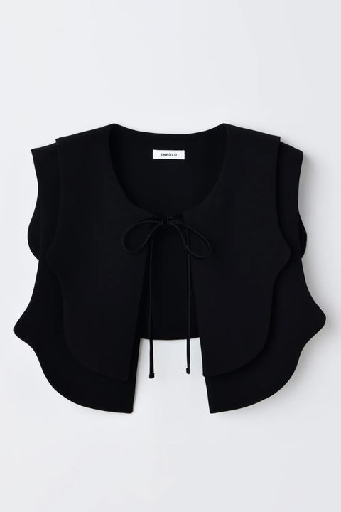 PLATE PARTS/付け衿/ブラック  2026SS new