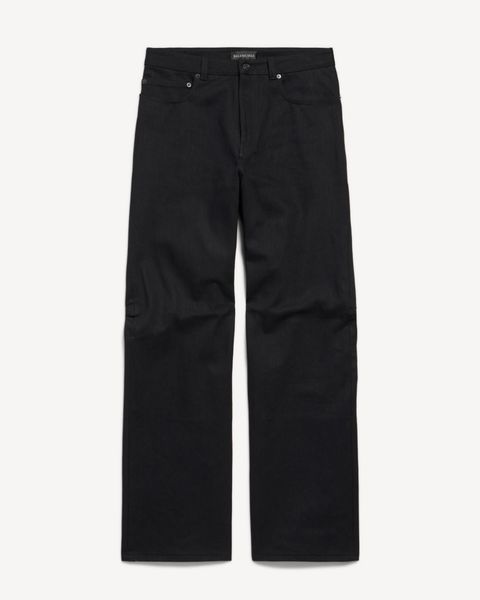 カーブド ニーパンツ / メンズ / ウェア / パンツ / ブラック / 2026SS NEW