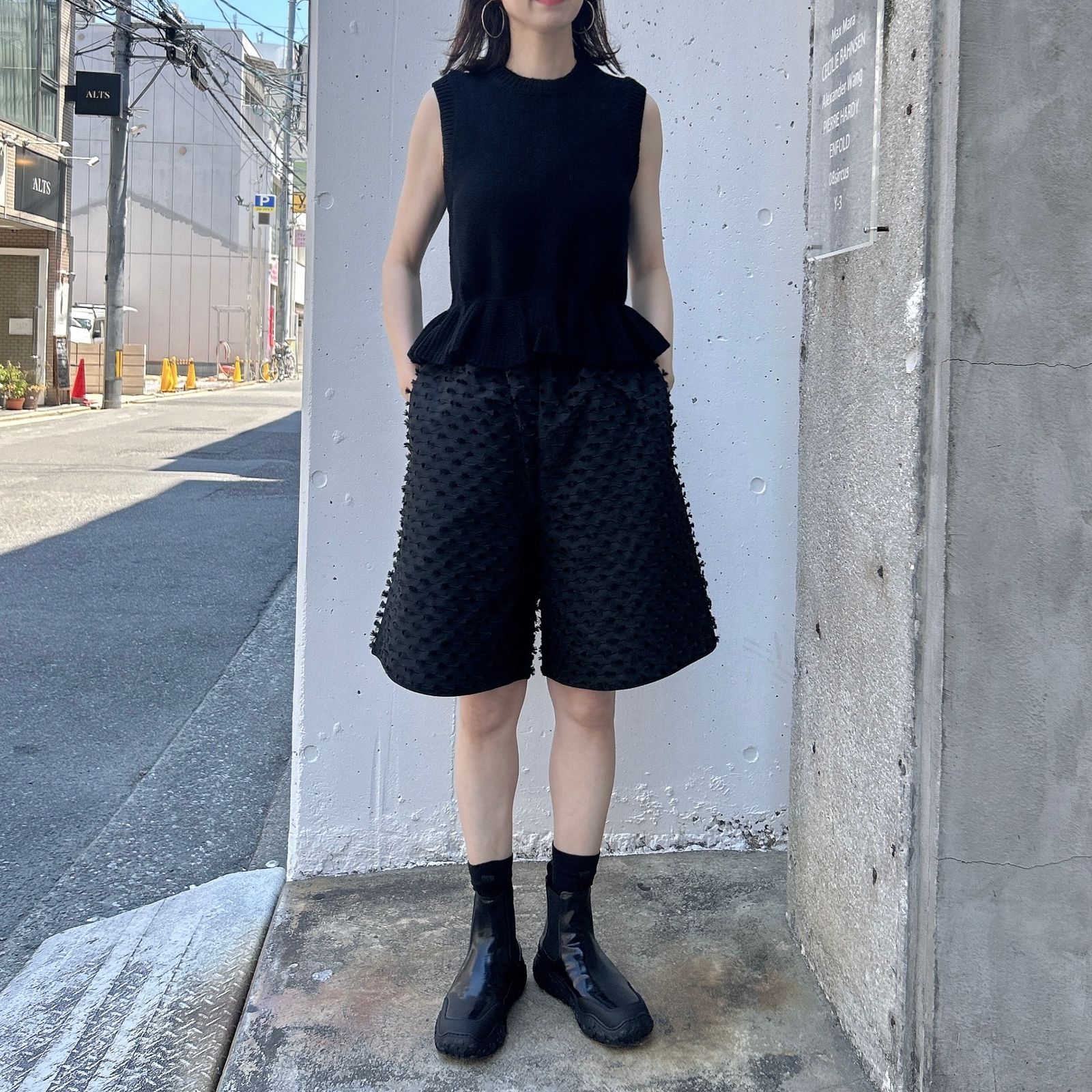 BILL KNITWEAR ビルニットウェア / ブラック / 2025 AW NEW