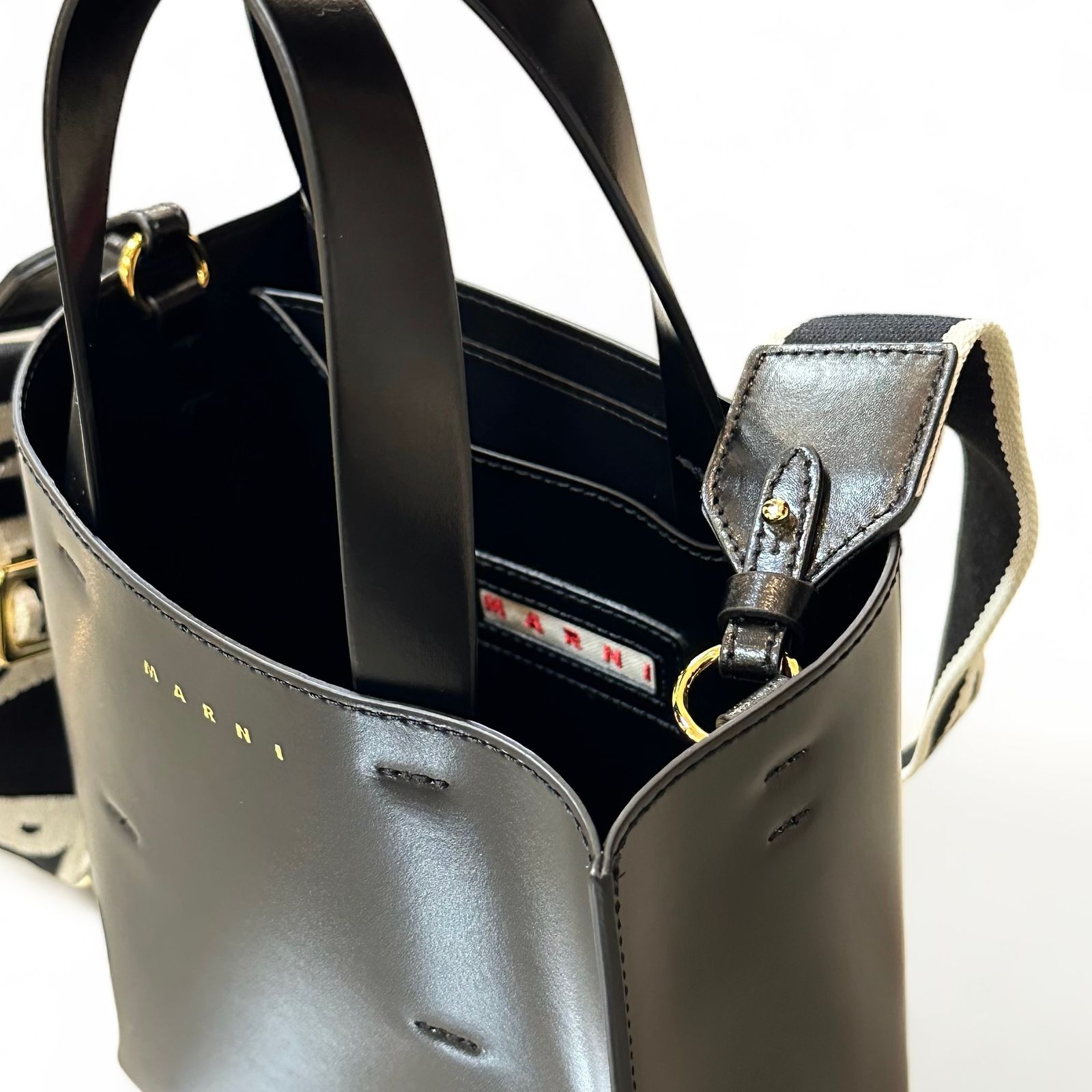 MUSEO ミニバッグ / MUSEO BAG / 2WAY / ブラック / レザー製 / ウィメンズ