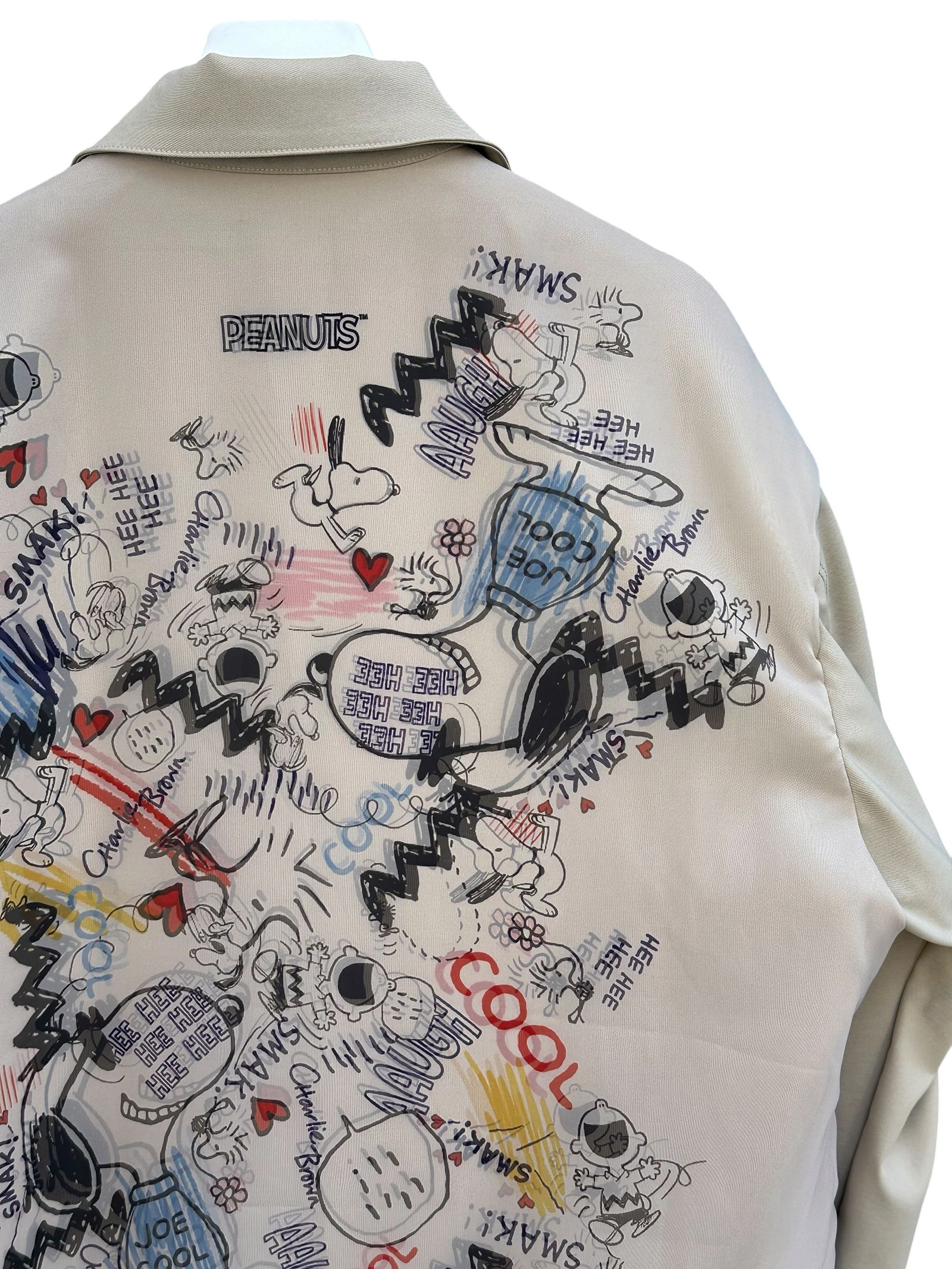 SNOOPY TR-104 3Dコーチジャケット/ スヌーピー/BROWN / 2026SS NEW