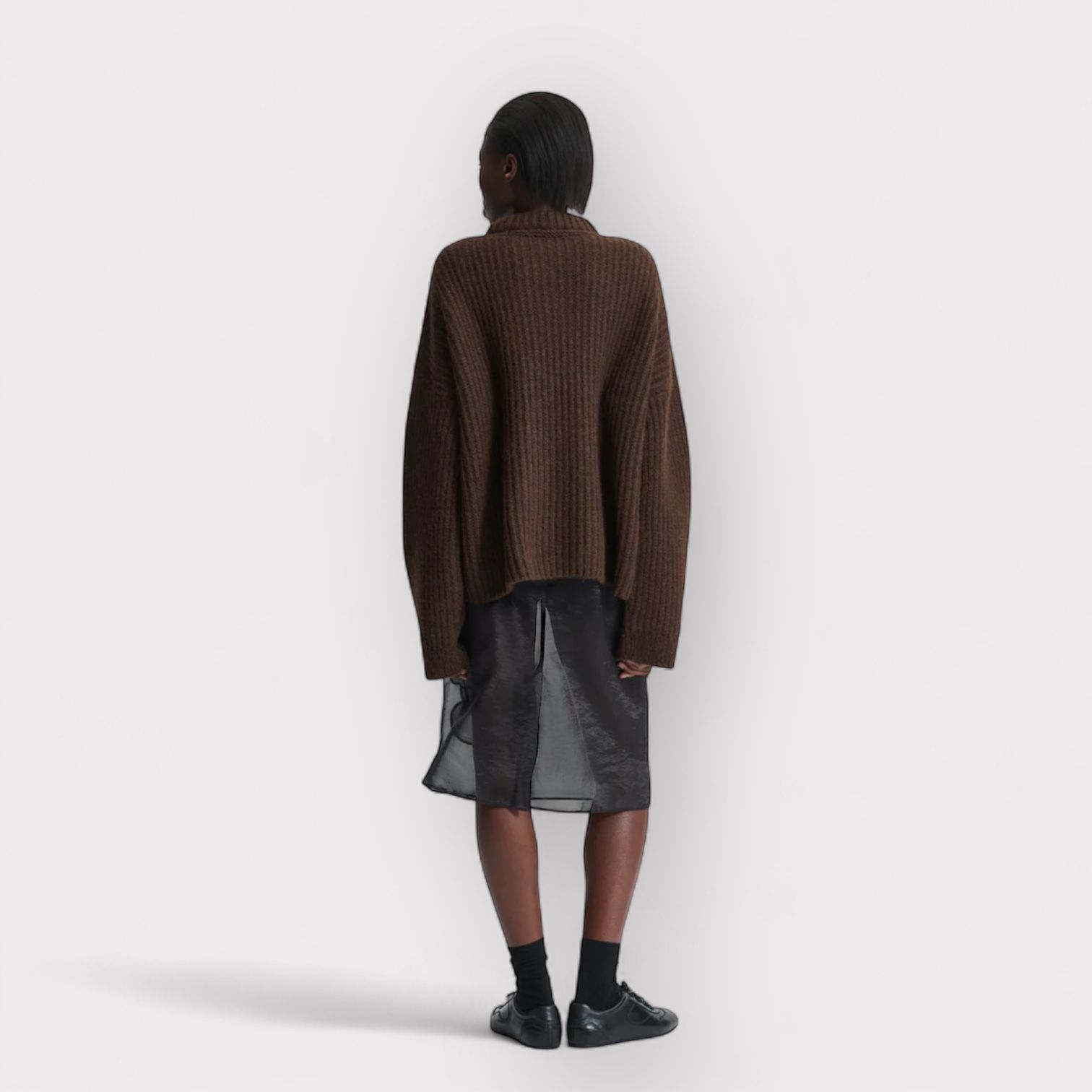 BELINDA KNITWEAR ベリンダ ニットウェア  / ジャンパー ケーブルニット / ブラウン / 2025 AW NEW
