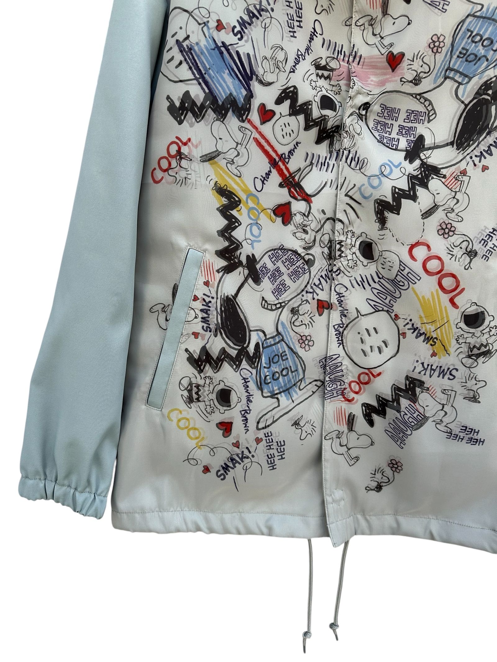 SNOOPY TR-104 3Dコーチジャケット/ スヌーピー/GRAY / 2026SS NEW