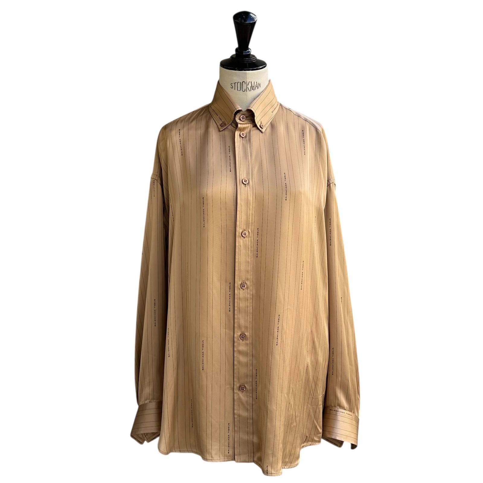 ストライプシャツ / キャメル / ウィメンズ / 2025aw