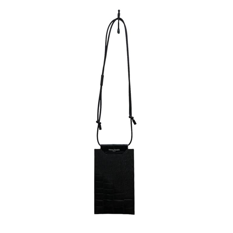 Maison Margiela - Phone neck pouch / レザー スマートフォン ネック  