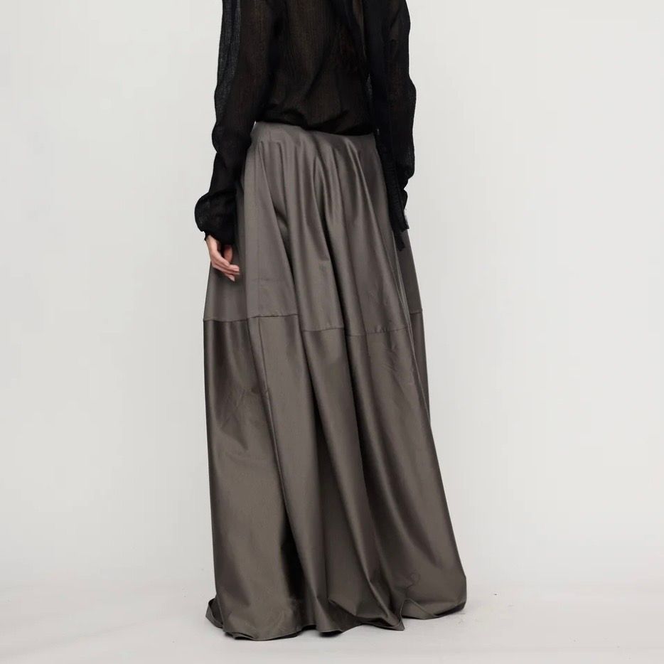 COBBLE TIREE SKIRT/ 26AW