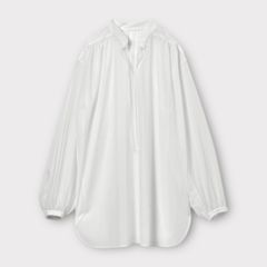 Sheer tricot tunic / チュニック / ホワイト / 2025SS new