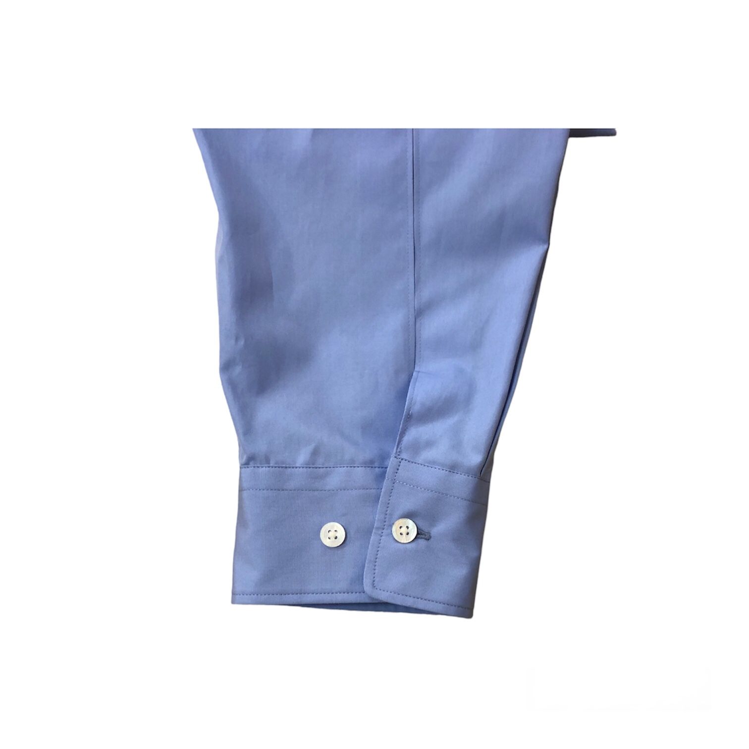08sircus - Broad box pleated sleeve shirt/シャツ/サックス