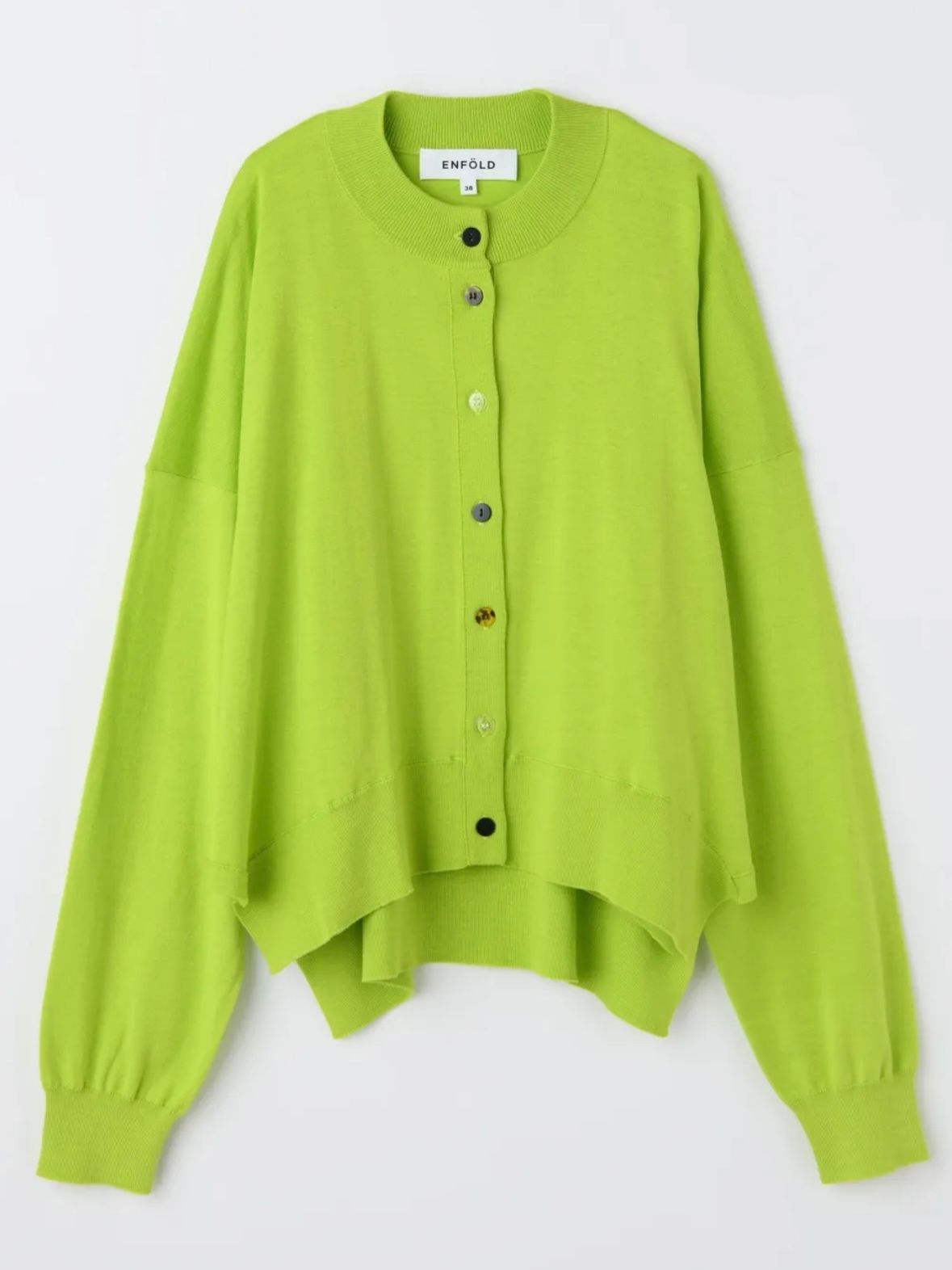 HIGH-NECK CARDIGAN / カーディガン / ライトグリーン / 2026SS new