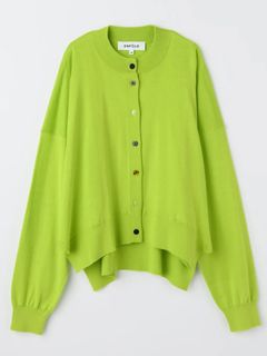 HIGH-NECK CARDIGAN / カーディガン / ライトグリーン / 2026SS new