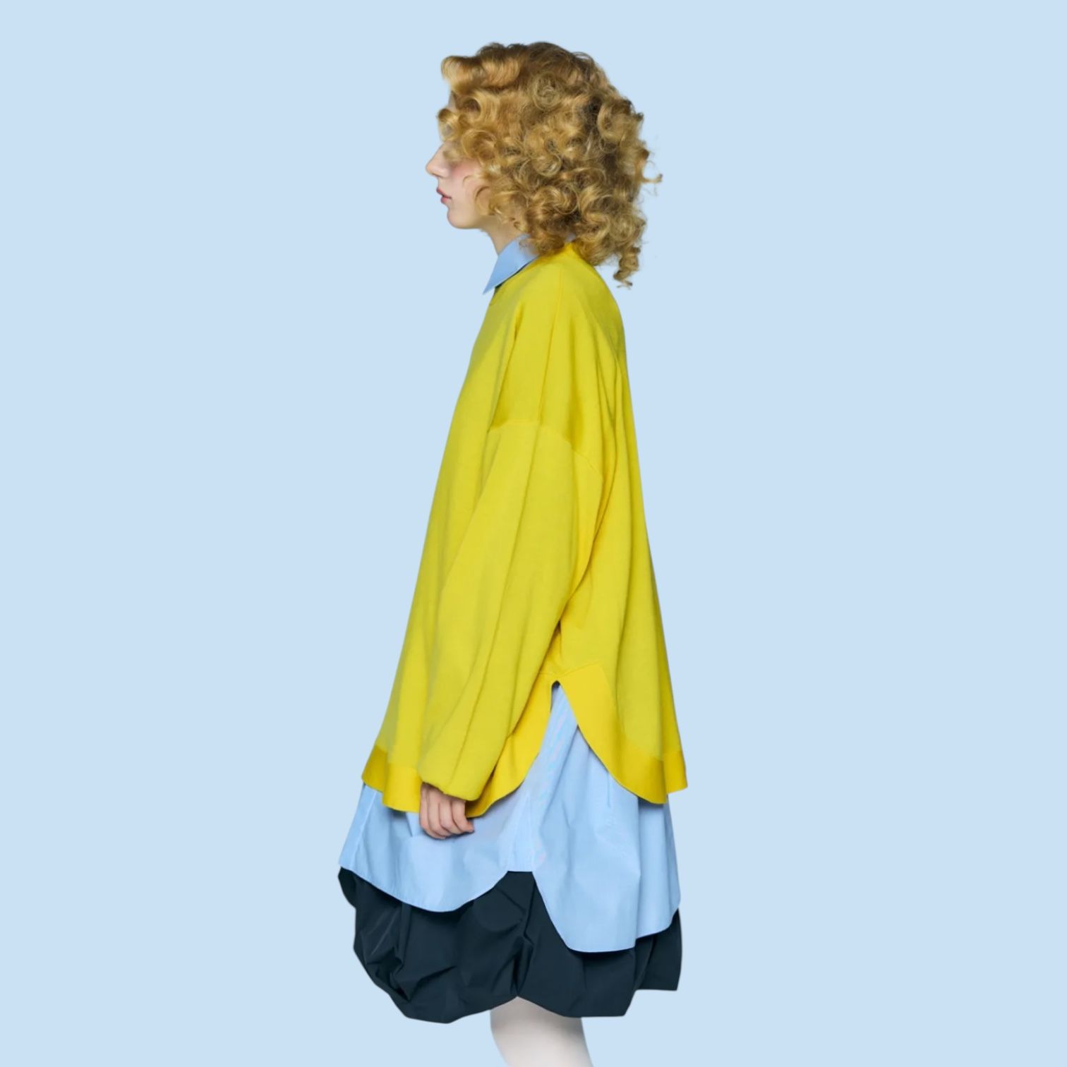 CIRCLE PULLOVER / ニット / イエロー / 2025AW new