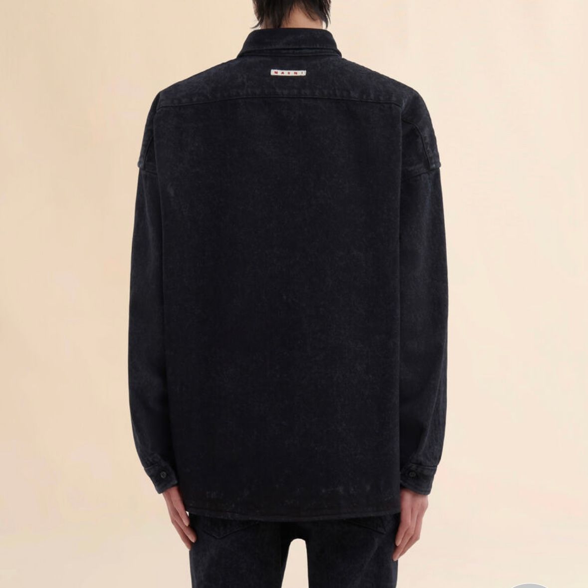 MARNI BLACK DENIM SHIRT/ 2025AW NEW