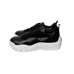 Gumboy calf leather sneaker / メンズ / シューズ / 牛革 / ブラック × ホワイト